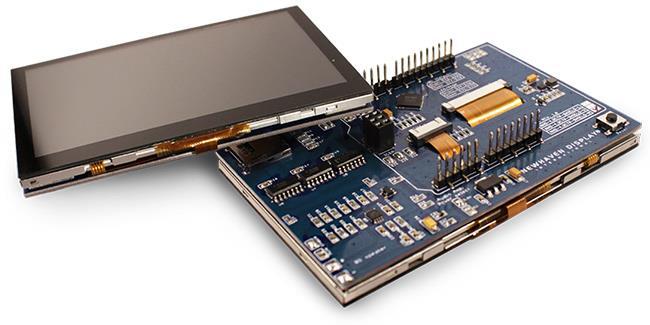 Overview Effortless touch development is obtained with Newhaven Display s new Arduino Shields customized for their 4.3 capacitive or resistive touch TFT display line.