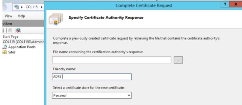 7. At this stage, all certificate were added. Now, SSL certificate assignment is required. 8.