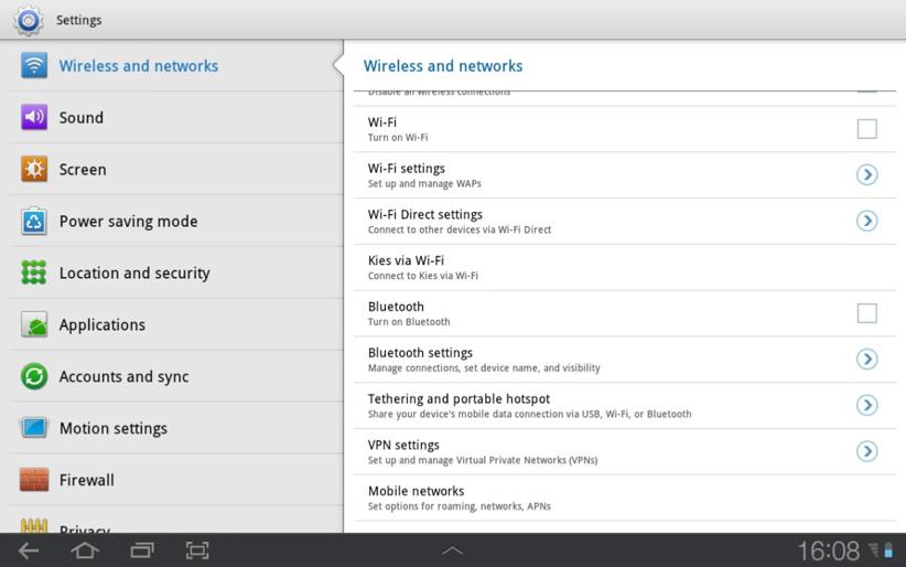 2. Other device settings We will be looking at the