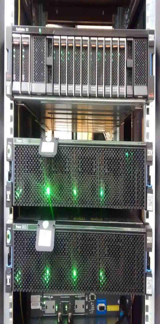 A State-of-the-Art A elerated Cognitive Test ed ACT for CHMPR Big Data science Acquired prototype of the next gen IBM 250 Petaflops summit processor, two IBM Minsky nodes each with dual Power 8+