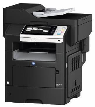 bizhub 4050 bizhub 4050 (Copier/Printer/Scanner/Fax) $79.00 40 B&W Images Per Minute Document Feeder 500-sheet paper drawer (up to 8.5x14) and 100-sheet bypass tray 120GB hard disk drive and 1.