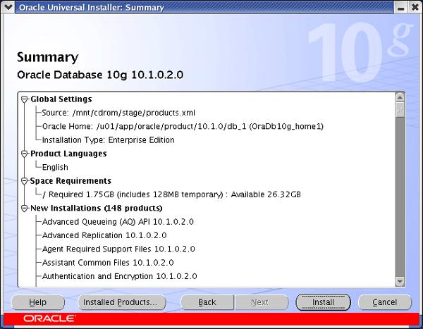 ORACLE Database 10g on GNU/Linux Source: http://www.oracle.