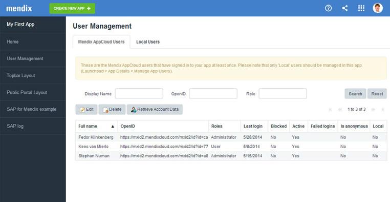 MxID offers MxID, a user management and provisioning service that applies the OpenID standard. It can be integrated with Active Directory and Single Sign On (SSO) protocols.