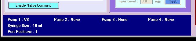 1) Start KEM-Pump and select the tab titled Pump Manual Control.