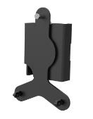 build quality Vibration proof design Adjustable for portrait / landscape speaker mounting Available in black or