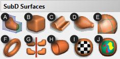 MESH TOOLS Use to edit mesh objects. A. Select Mesh Area B. Select Mesh with Curve Loop C. Edit and Stitch Mesh D. Slice Deform Mesh E. Tug with Curve F.