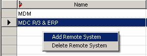 Create Remote Systems From the admin tree, select Remote Systems.