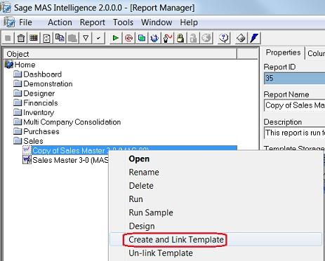 Getting Started Guide 4. After completing the changes, leave the workbook open and go back to the Report Manager. 5.