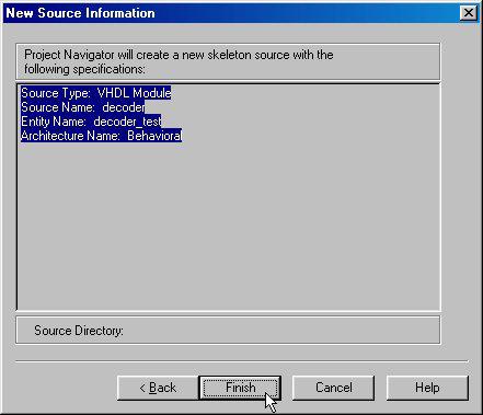 The window (HDL Editor window) of the source code is displayed in HDL Editor workspace window of Project Navigator Display or non-display of