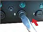 Make sure the new fuse's rating is the same as the original one. Number Description Fuse knob Fuse 4. Install this knob along with the new fuse into the fuse carrier using a flat screwdriver. a. Have this knob's slot inclined 45 degrees when inserting the knob into the fuse carrier.