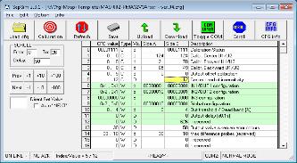 SepSim is a program interface towards FABER-COM electronic cards, that through special interface (AIS) allows to read and modify all working parameters.