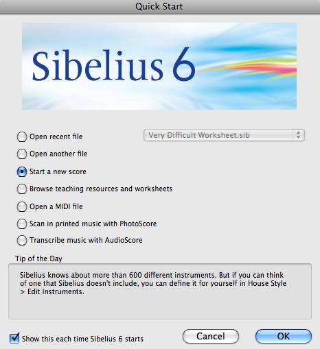 General Notes Midnight Music Sibelius Basics, Tips and Tricks Where there is a reference to Version 5 & 6 of Sibelius, most things can be done in earlier versions too Version 5 & 6 instructions