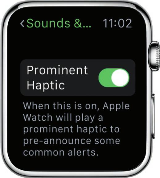 Accessing Notifications Once you ve activated your watch, you can view your notifications by swiping down from the top of the screen.