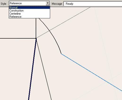 7 In creating the 8 th triangle sketch (the Right Triangle Sketch), first use the Project Geometry tool to project the right edge line of the first