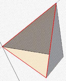 Inventor (5) Module 4B: 4B- 7 Figure 4B-3J: Projecting all remaining edge lines.