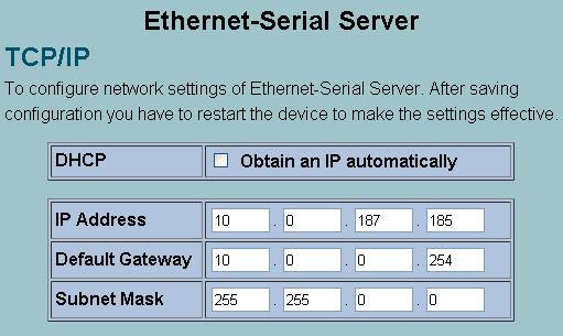 3.3.2. Networking Setup Configure IP, SNMP, and alert settings on this page.