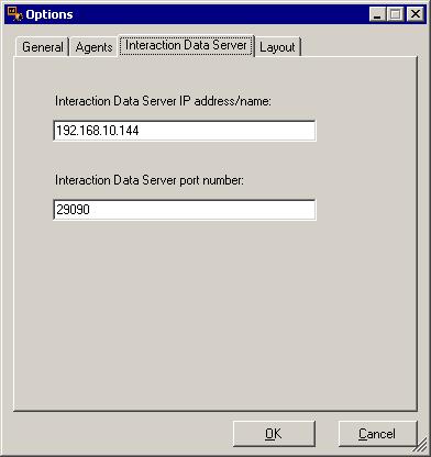 Administration 26 Interaction Data Server - Voice and Presence The Interaction Data Server - Voice and Presence tab allows you to select the Interaction Data Server - Voice and Presence that