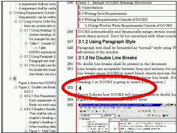 Figure 4: Double Line Break Import Error One Requirement per Line Break out each requirement into a single line with a line break after it, like all the "shall" lines in this document.