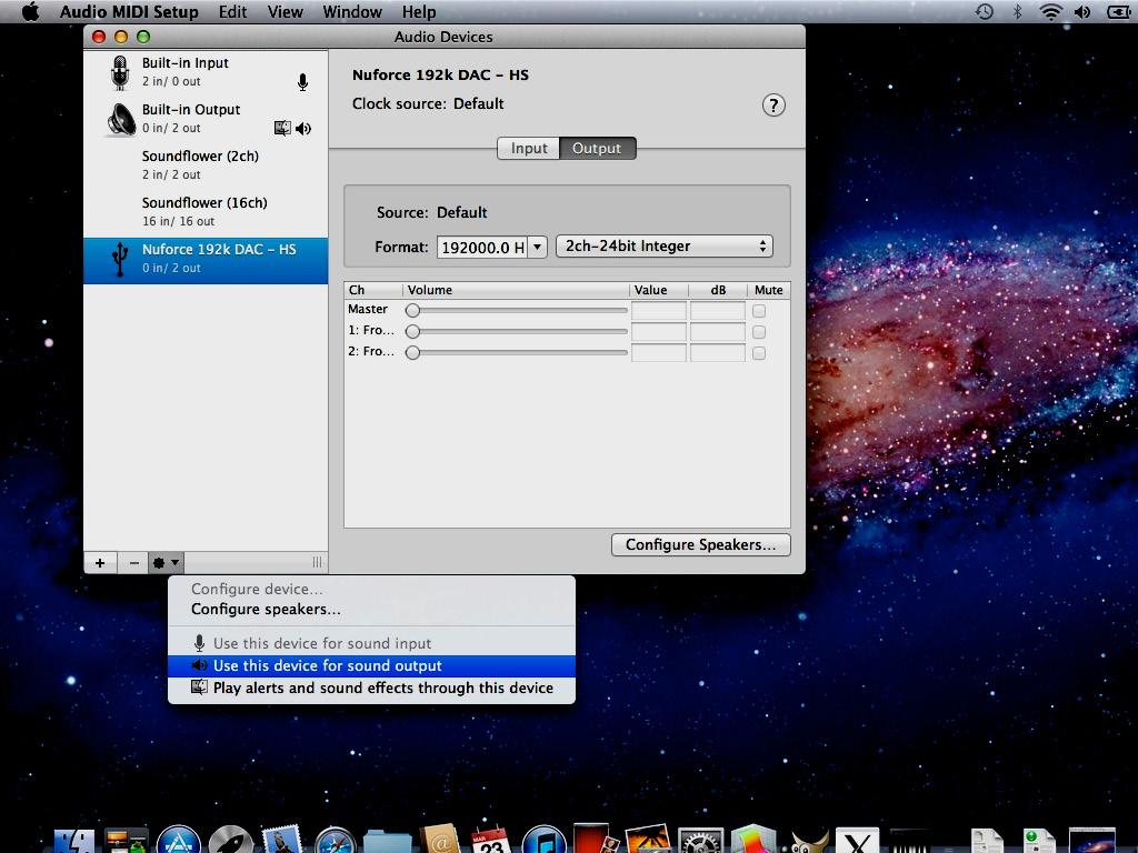 Adjust USB-192 Software Installation of the USB-192 software on Apple Mac systems is straightforward and simple: 1. On the Desktop, select Launchpad. 2. Under Launchpad, select Utilities. 3.