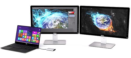 Plus, with each display delivering 4K performance, you can have four times the screen space compared to 1080p.