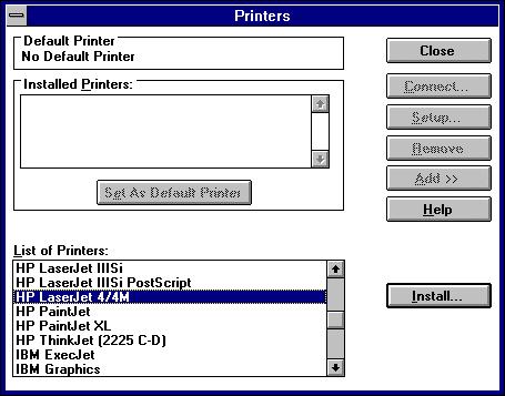 Windows 3.1 and Windows for Workgroups 3.11 Workstations To access a NetWare 4.x printer queue from your Windows 3.1 or Windows for Workgroups 3.11 workstation, 1.
