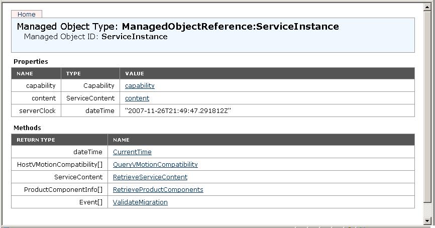 Check Connectivity Before you start to use the vsphere SDK for Perl, make sure that the connection from your development system to the target ESX/ESXi or vcenter Server system is working.