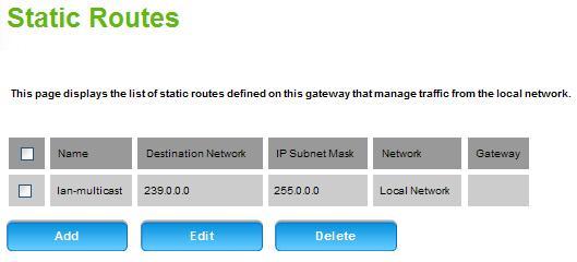 Advanced Static Routing Static routing is a data communication concept describing one way of determining packet path selection of routers in your networks.