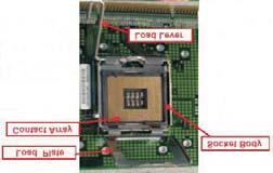 Rotate the load plate to fully open position at approximately 100 degrees. Step 2. Insert the 775-LAND CPU: Step 2-1.