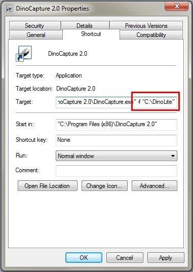 7. You are now ready to use DinoCapture 2.