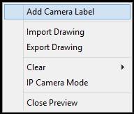 How to add a camera label 1.