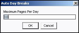 Right-click (Mac: CTRL + click) and select Insert Day Break (CTRL+ Comma, Mac: CMD + Comma). The Day Break will be added to the Stripboard with the Day Break date inside.