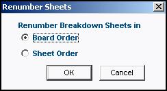 The second of the two Breakdown Sheets merged will individually cease to exist; it is now part of the first of the two Breakdown Sheets merged.