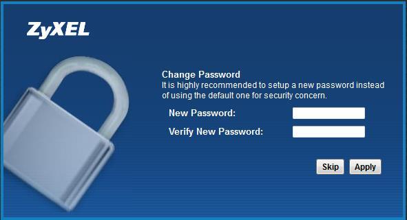 U sljedećem koraku možete promijeniti lozinku za pristup
