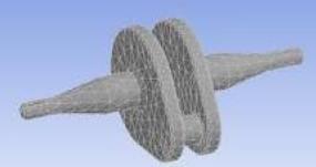 Model Mesh Control CAD model mesh options can be controlled at a part level override.