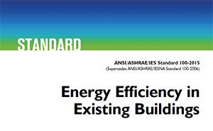 RDH Building Science Inc 2017-01-11 ASHRAE 100-2015 9 of 33 ASHRAE 100-2015 General Description: Buildings meet a target energy-use intensity based on bills, or implement EEMs based on ASHRAE Level 2
