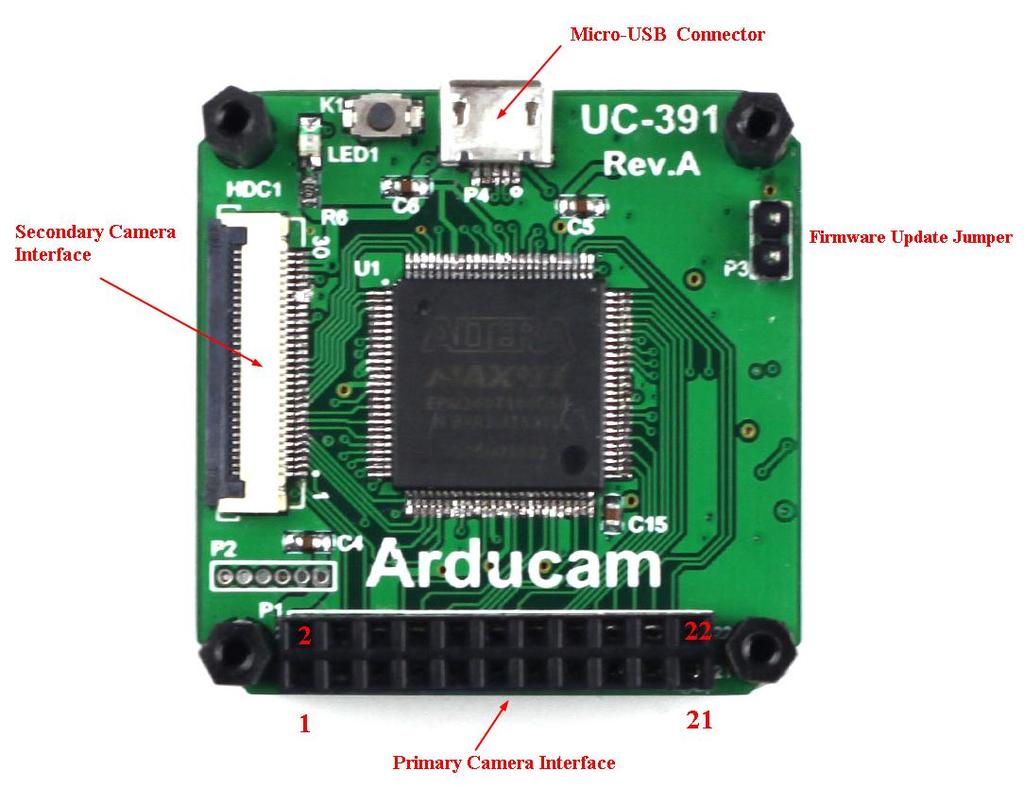 1 Introduction This user guide describes the detail operation of ArduCAM USB camera.