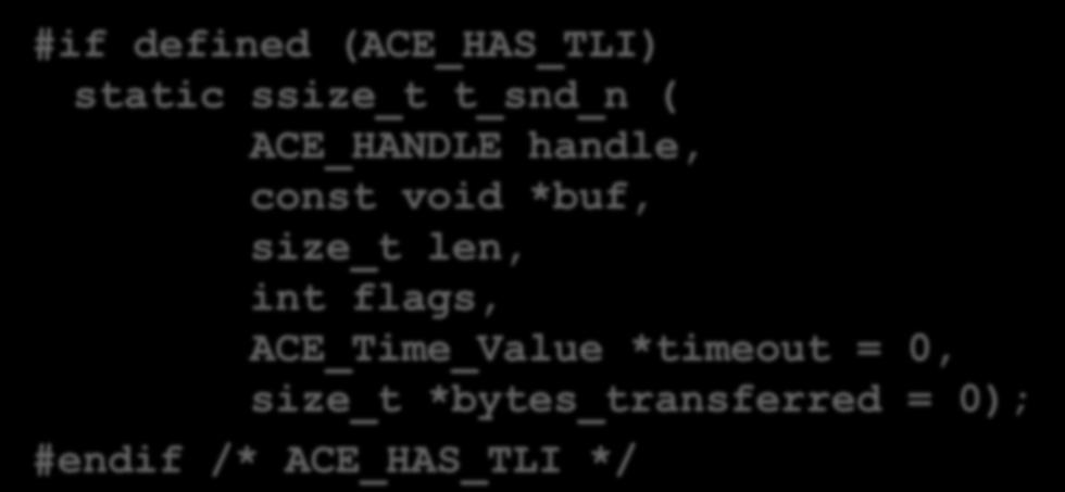 static ssize_t t_snd_n ( ACE_HANDLE handle, const void *buf,