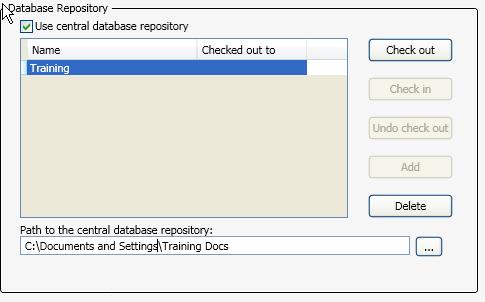 The file that was created during the backup process must be inserted via the option Restore backup on the other computer. Only then does ETS work with this database.