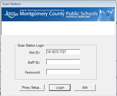 Printing Achievement Series Answer Sheets 1. Login to the designated Achievement Series computer in your building. a. Username: scantron b. Password: scantron 2. Launch the Scan Station application.