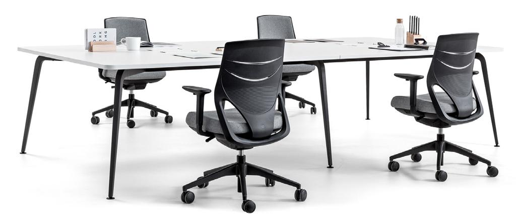 OPERATIVE - Individual desks, Twin desks and Meeting tables FEATURES