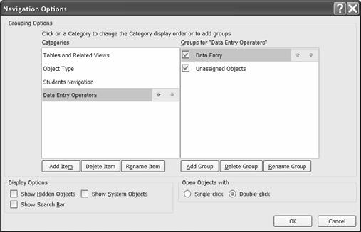 Key Data Entry Operators, and then press Enter. The new category is added and renamed.