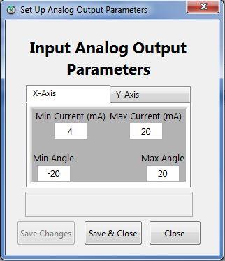 Page 19 of 33 Analog Output Overview The H6 sensor comes with dual 0-24mA DAC outputs used for dual axis angle measurements, while the H430 comes with a single 0-24mA DAC outputs used for single axis