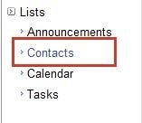 How to use Contact lists Using contact lists is a great way to share project contact information between project team members.