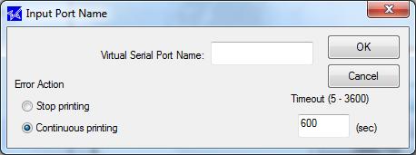 4.8.1. Creating a Virtual Serial Port The procedure for creating a virtual serial port varies depending on the model you are using and the firmware version of the printer.