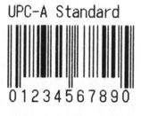 2. UPC-A Guard Bar Length Guard bars act as reference points for the scanner to aid in proper