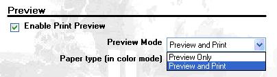 4.13. Print Preview <Windows XP only> Use this feature to set up previewing of print results on screen prior to printing.