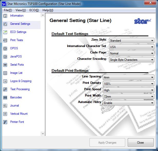 4.3. General Settings Click the "General Settings" tab in the left pane of the window.