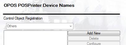 When a non-star control object is registered: "Others" is grayed out in the Control Object Registration field. (1) Click Add New. (2) The following confirmation dialog box appears.