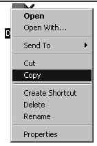 2 Double-click the folder where the image files you want to copy are stored.