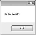 The Message Box A message box is a small window sometimes referred to as a dialog box a convenient way to display output to the user displayed until